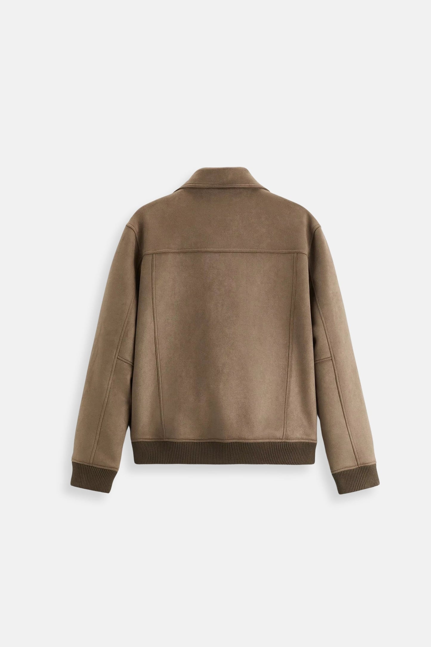 Luxury suede jack | brown